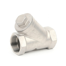 316 Stainless Steel BSP Threaded End Y Type Strainer for Water